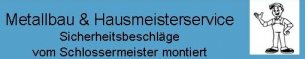 Sicherheit Niedersachsen: Metallbau & Hausmeisterservice Manfred S&uuml;sens 