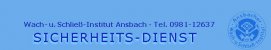 Sicherheit Bayern: Wach- und Schlie&szlig;institut Ansbach