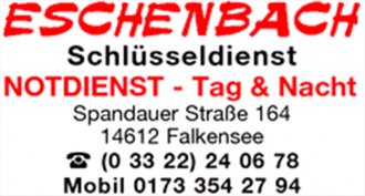 Eschenbach Schlüsseldienst