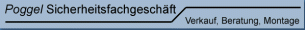 Sicherheit Nordrhein-Westfalen: Poggel Sicherheitstechnik